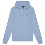 Lyle & Scott Pullover Hoodie Licht Blauw