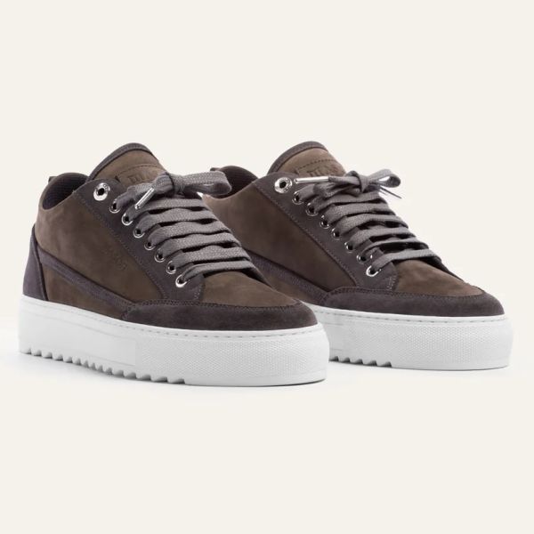 Mason Garments Tia 4B Sneaker Bruin/Antraciet