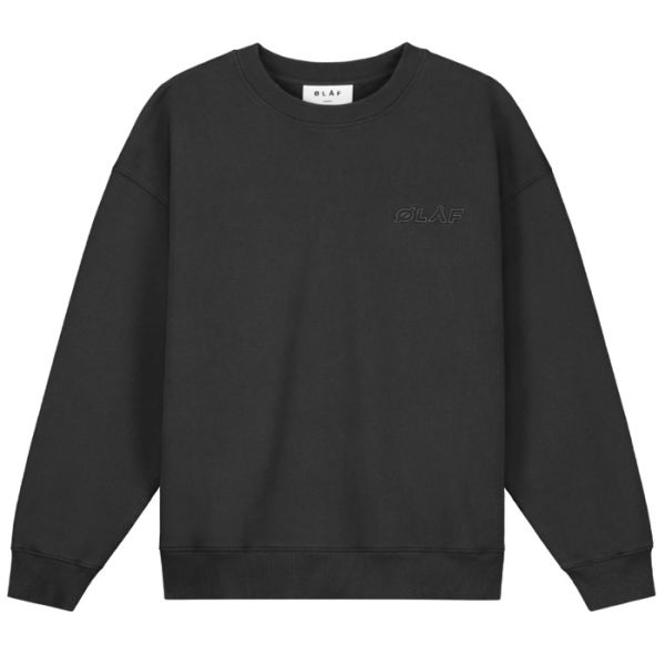 Olaf Heavyweight Studio Sweater Antraciet