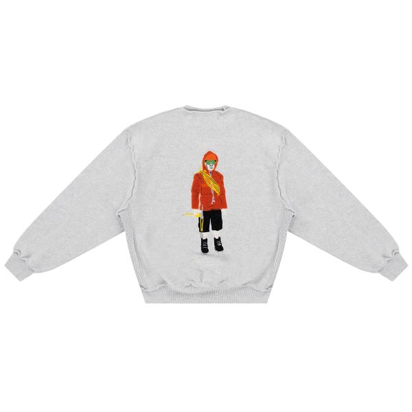 PAL Sporting Goods CFA Inside Out Sweater Grijs