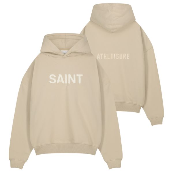 Saint Blanc Cut Hoodie Beige