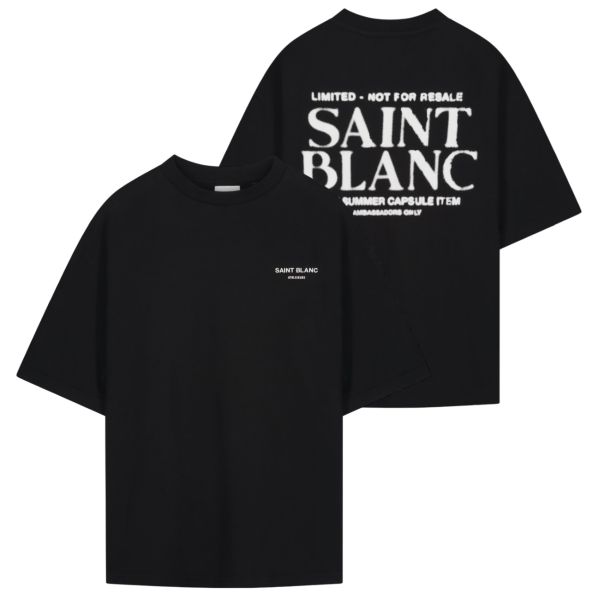 Saint Blanc Limited T-shirt Zwart