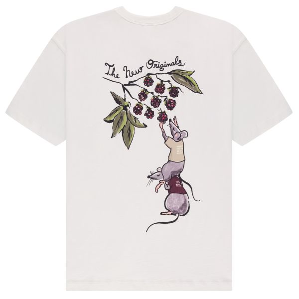 The New Originals 9 Berries T-shirt Wit