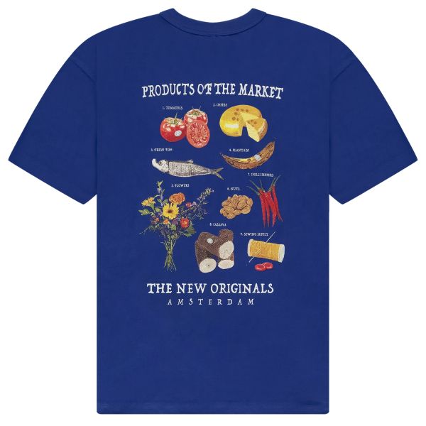 The New Originals Product Of The Market T-shirt Blauw