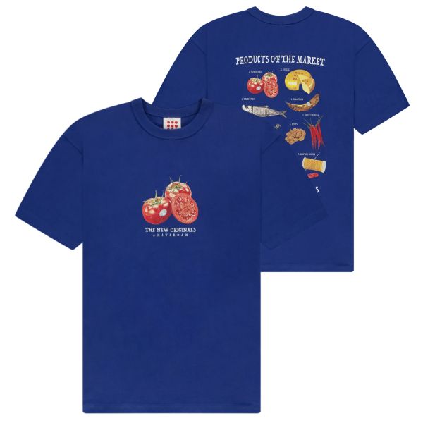 The New Originals Product Of The Market T-shirt Blauw