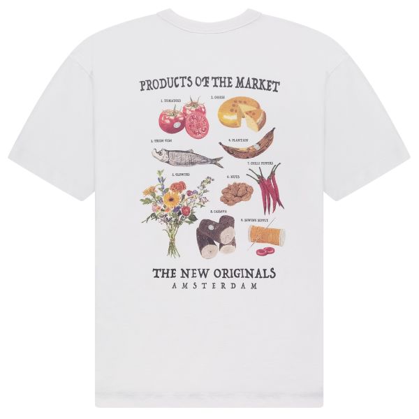 The New Originals Product Of The Market T-shirt Wit