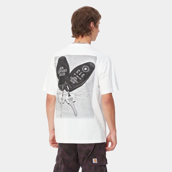 Carhartt Hotel Keys T-shirt Wit