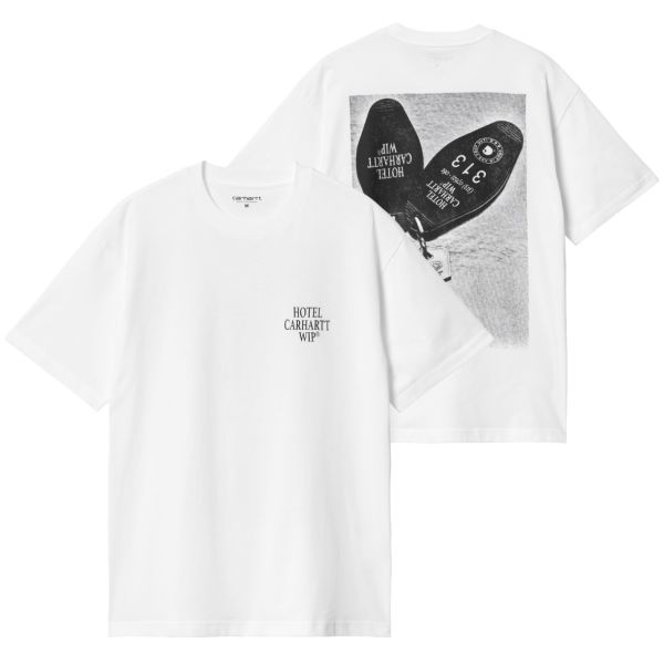 Carhartt Hotel Keys T-shirt Wit