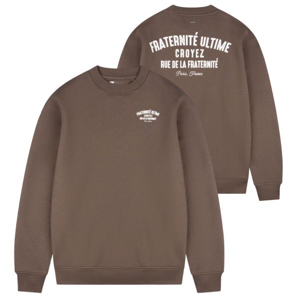 Croyez Fraternité Ultime Sweater Bruin
