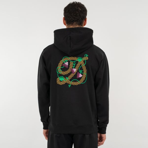 Drôle De Monsieur D Raisin Hoodie Zwart