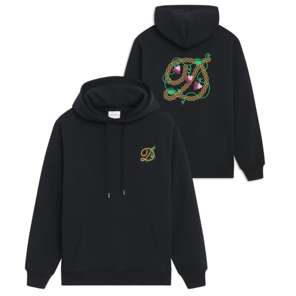 Drôle De Monsieur D Raisin Hoodie Zwart