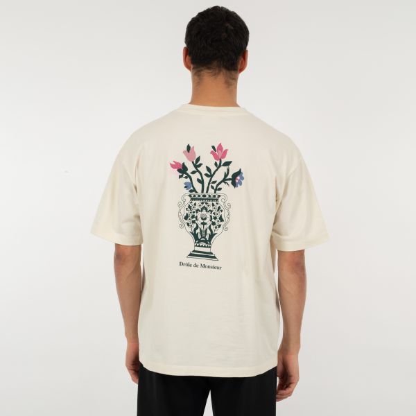 Drôle De Monsieur Vase T-shirt Off White