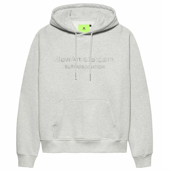New Amsterdam Surf Association Front Logo Hoodie Grijs