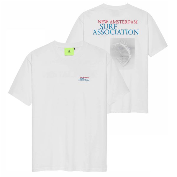 New Amsterdam Surf Association Wire T-shirt Wit