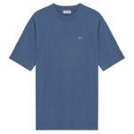 NN.07 Adam Emb T-shirt Blauw