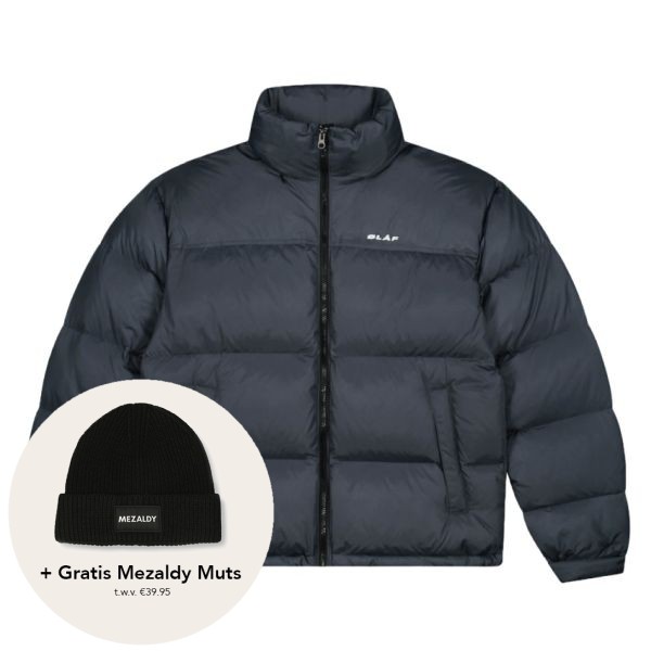 olaf puffer blauw