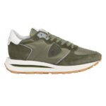 Philippe Model Tropez Haute Sneaker Donker Groen
