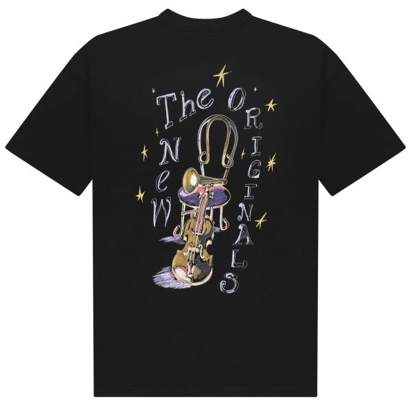The New Originals Jazz Instruments T-shirt Zwart