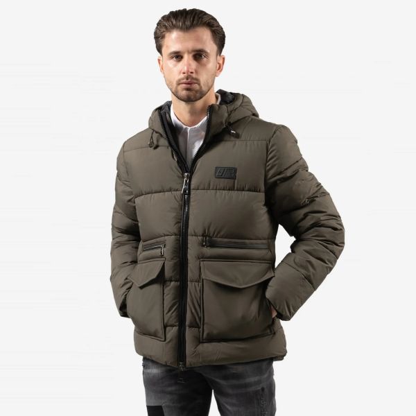 AB Lifestyle Heavy Puffer Donker Groen