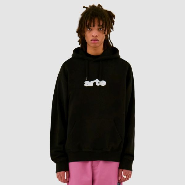 Arte Antwerp Embroidery Logo Hoodie Zwart