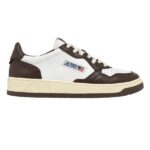 Autry Medalist Low Sneaker Wit/Bruin