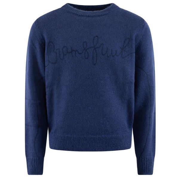 Bram's Fruit Hose Knit Sweater Navy