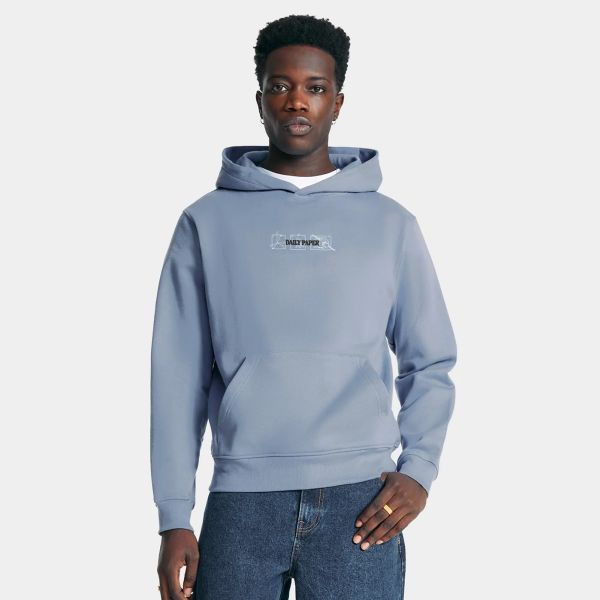 Daily Paper Mirror Hoodie Blauw Mezaldy