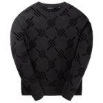 Daily Paper Tevin Monogram Knit Sweater Zwart