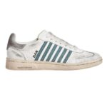 Dsquared2 Vintage Boxer Sneaker Wit/Groen