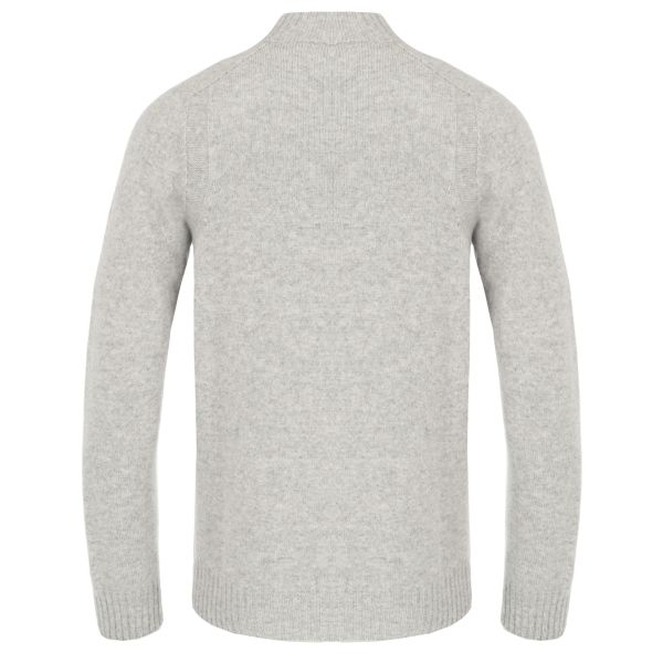 Gran Sasso Mock Sweater Grijs