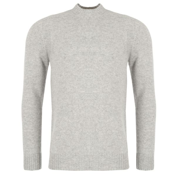 Gran Sasso Mock Sweater Grijs