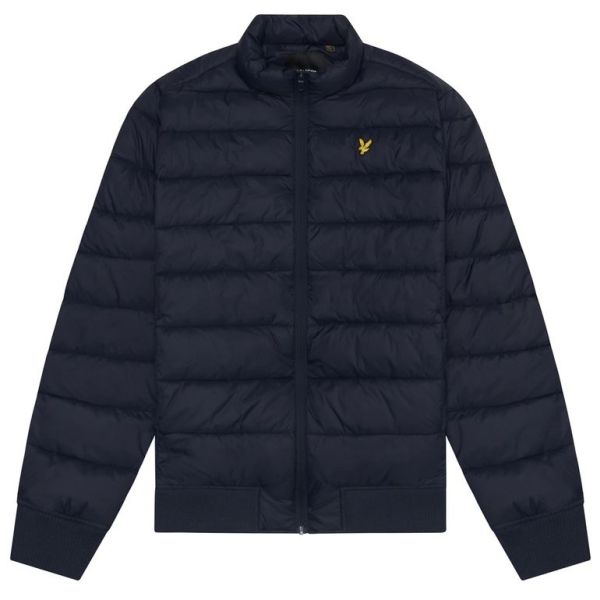 Lyle & Scott Funnel Wadded Jas Navy