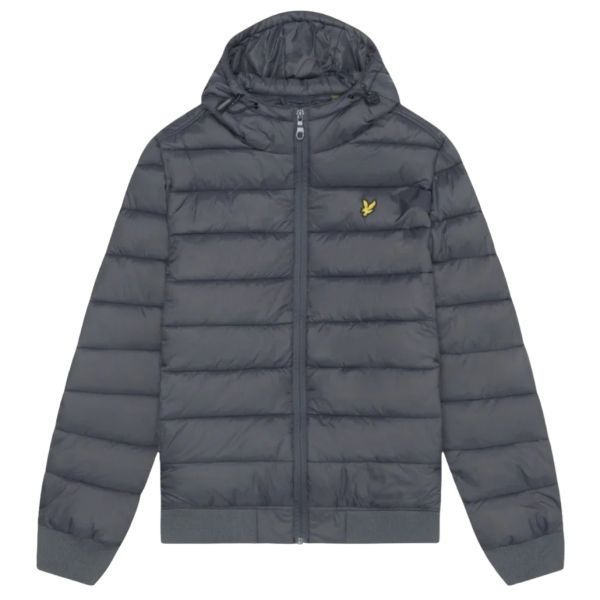 Lyle & Scott Wadded Jas Antraciet