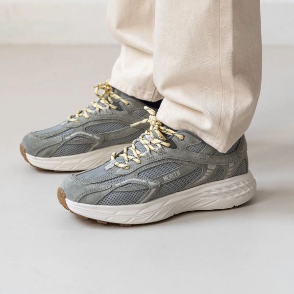 Mercer Amsterdam The Re-Run MAX Nubuck Sneaker Groen