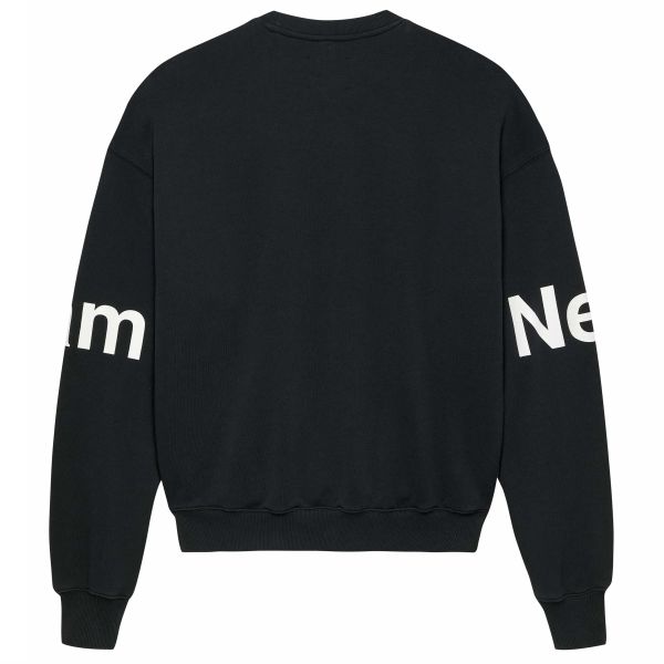 New Amsterdam Surf Association Logo Line Sweater Zwart