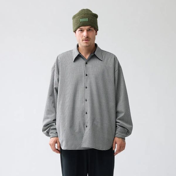 New Amsterdam Surf Association Reversible Fleece Overshirt Zwart/Wit