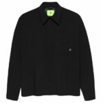 New Amsterdam Surf Association Zip-Up Overhemd Zwart