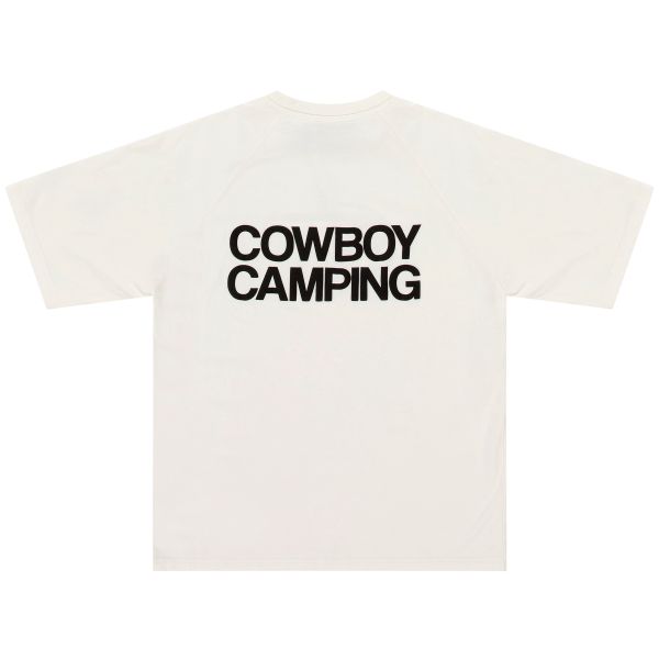 PAL Sporting Goods Cowboy Camping T-shirt Off White