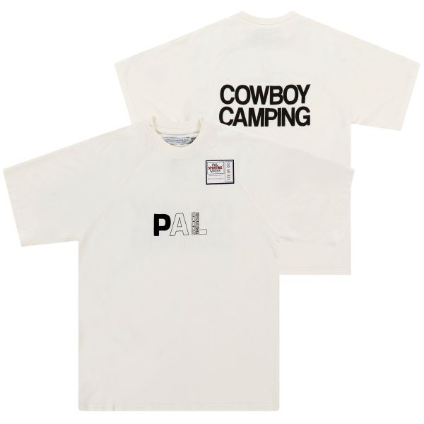 PAL Sporting Goods Cowboy Camping T-shirt Off White