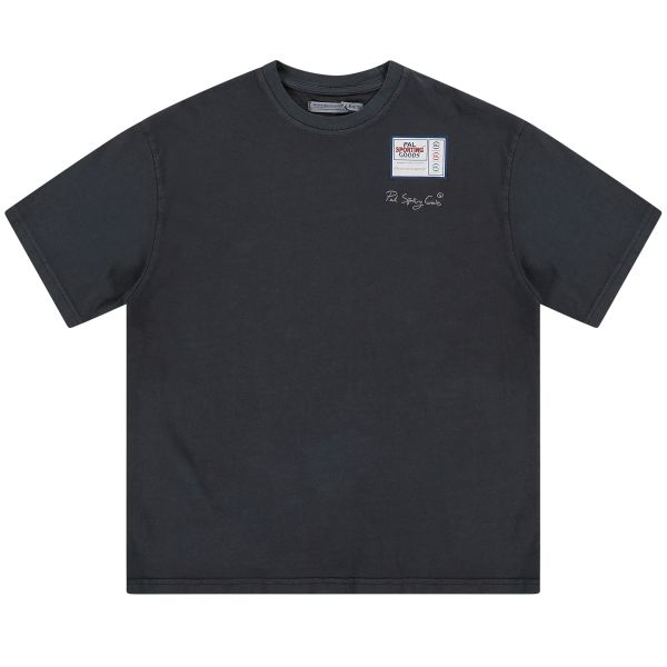 PAL Sporting Goods Signature Vintage Wash T-shirt Zwart