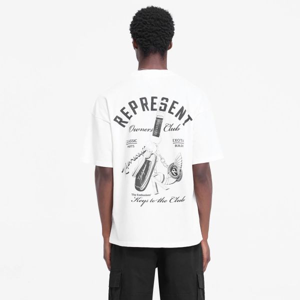 Represent Keys To The Club T-shirt Wit