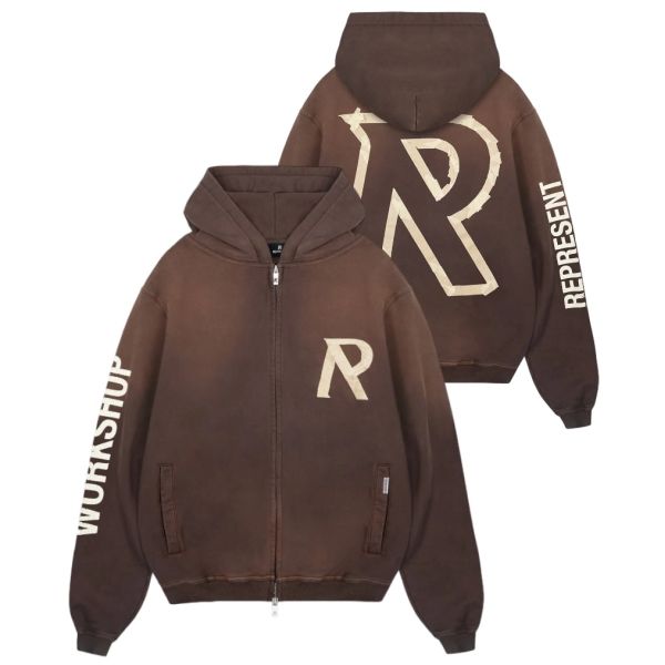 Represent Masking Tape Initial Vest Bruin