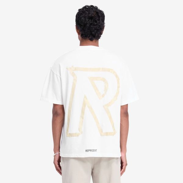 Represent Masking Tape Initial T-shirt Wit