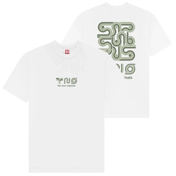 The New Originals Supergraphic T-shirt Wit/Groen