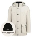 boss osiass parka beige