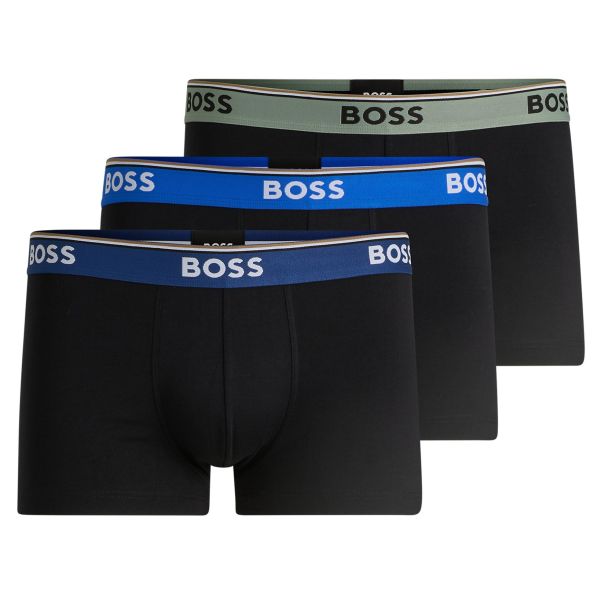 Boss Trunk Boxer 3-Pack Blauw/Groen