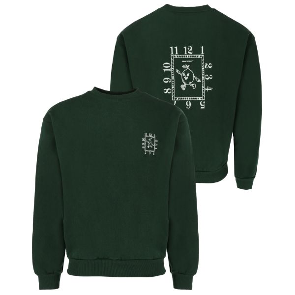 Bram's Fruit Tank Dial Sweater Donker Groen