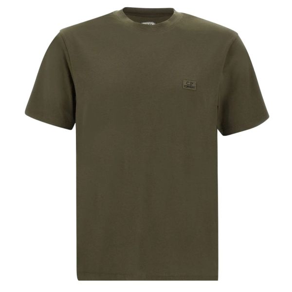 CP Company Logo Patch T-shirt Donker Groen