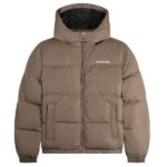 Croyez Allover Puffer Bruin