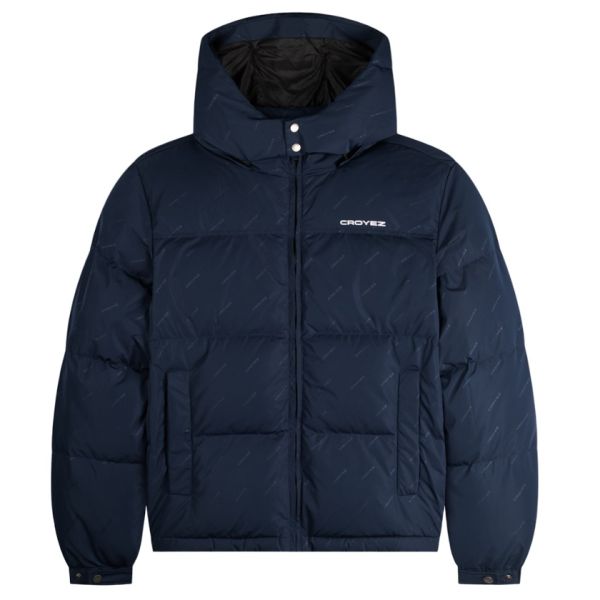 Croyez Allover Puffer Navy